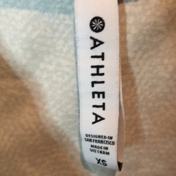 Athleta Zephyr Print Tank Top - Viper Grey ☆ - Picture 8 of 15